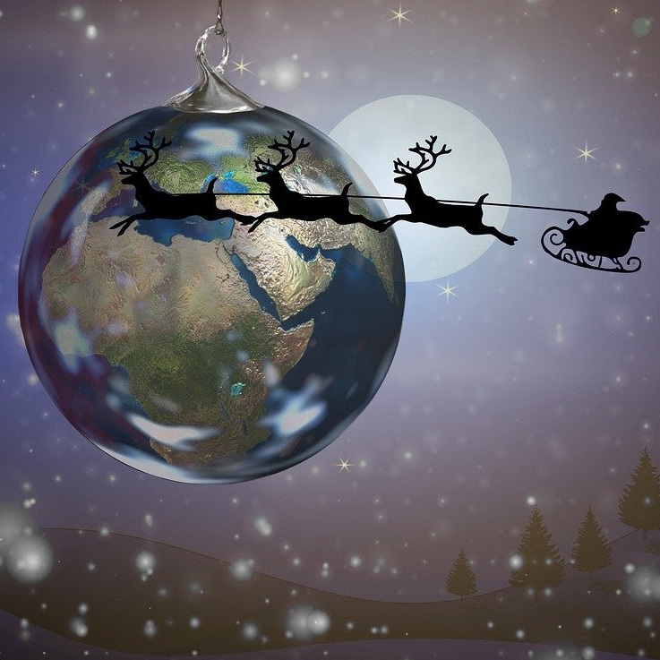 Mikołaj był u Ciebie dzisiaj, wiesz? Wstań już, wstań 💛 